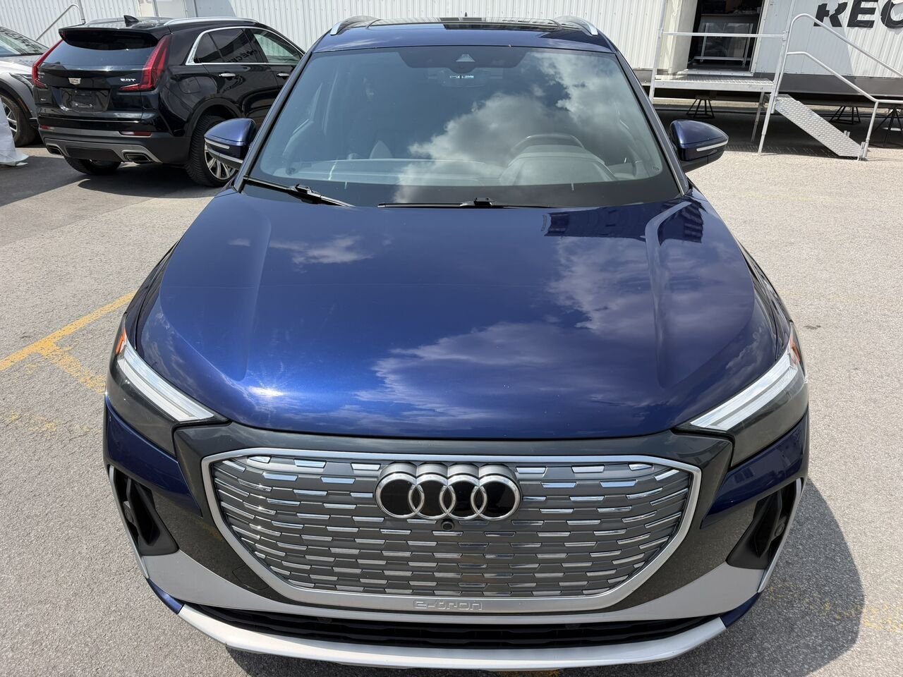 Audi Q4 e-tron 50 quattro 2023 Bleu Laval - photo #5