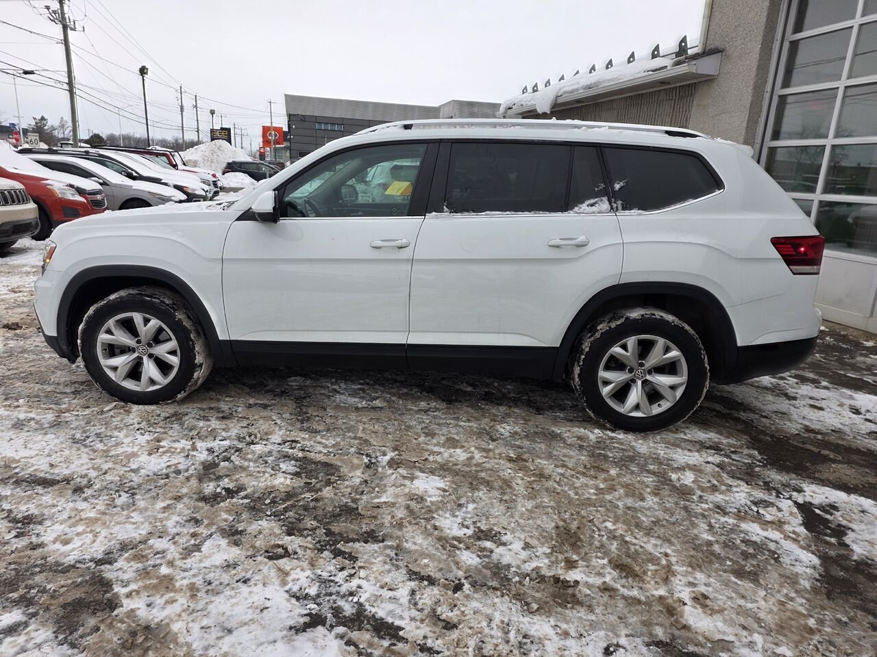 2019 Volkswagen Atlas White  - photo #2