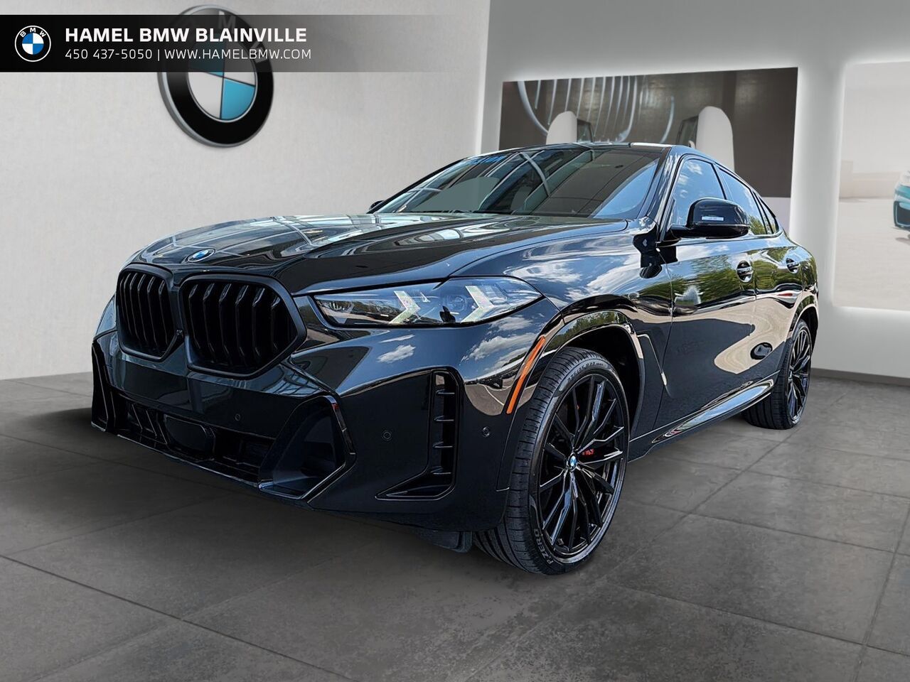 Black 2026 BMW X6 SUV / Crossover All-Wheel Drive Automatic
