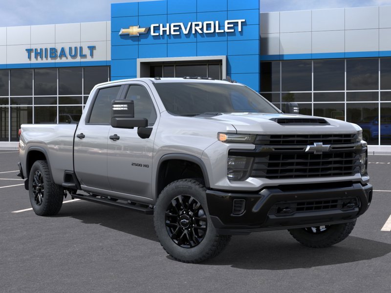 CHEVROLET SILVERADO Custom cabine multiplace 4RM 172 po 2026 Gris Sherbrooke - photo #6
