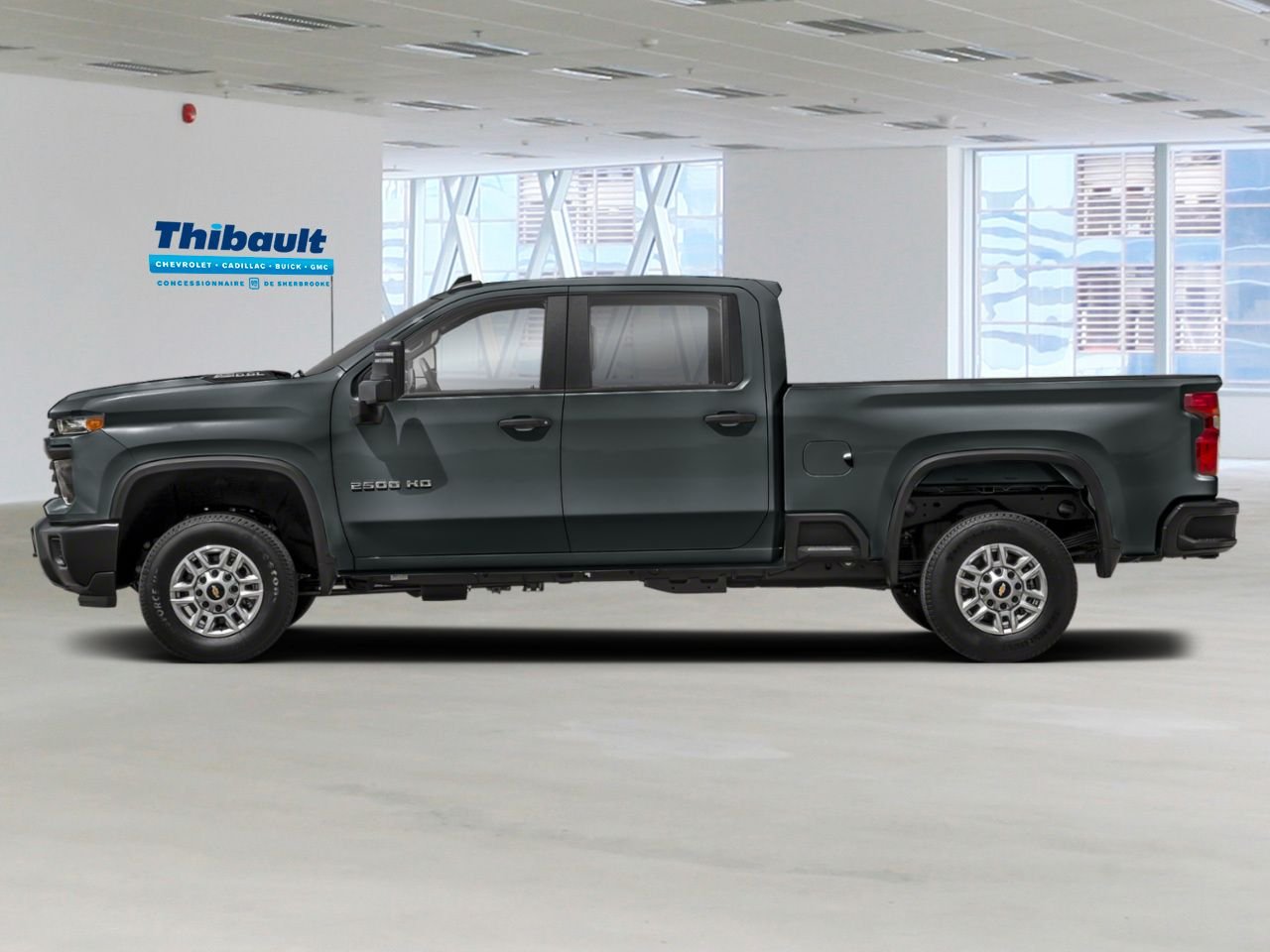 CHEVROLET SILVERADO 2500HD LTZ cabine multiplace 4RM 172 po 2026 Gris Sherbrooke - photo #1