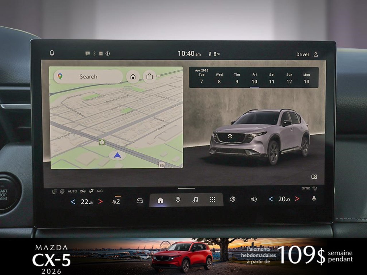 Mazda CX-5 JM3KMBHA5T0187091 2026 Gris polymétal métallisé Mirabel - photo #16