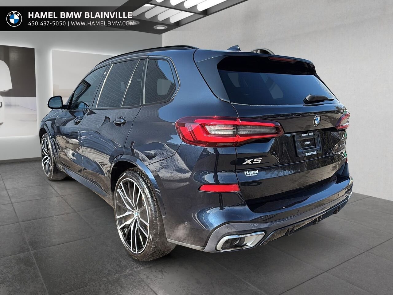 2023 BMW X5 xDrive40i véhicule d'activités sportives Black Blainville - photo #3