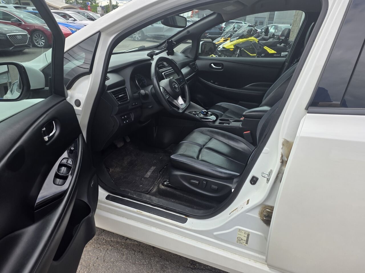 Nissan LEAF 2018 Blanc Longueuil, - photo #10