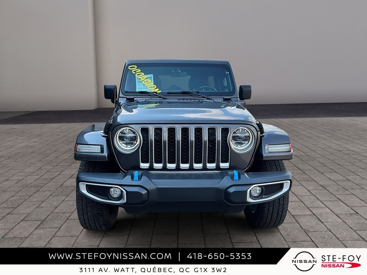 Jeep Wrangler 4xe SAHARA UNLIMITED 2022 Gris Ste-Foy - photo #1