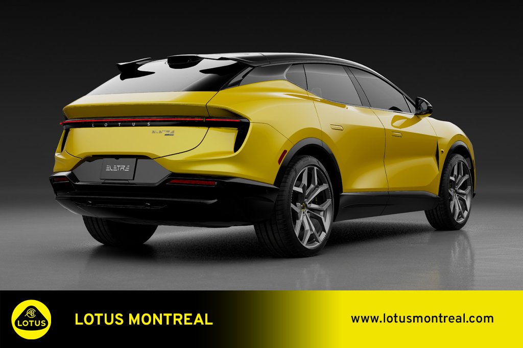Lotus Eletre 2026 Jaune Kirkland - photo #3