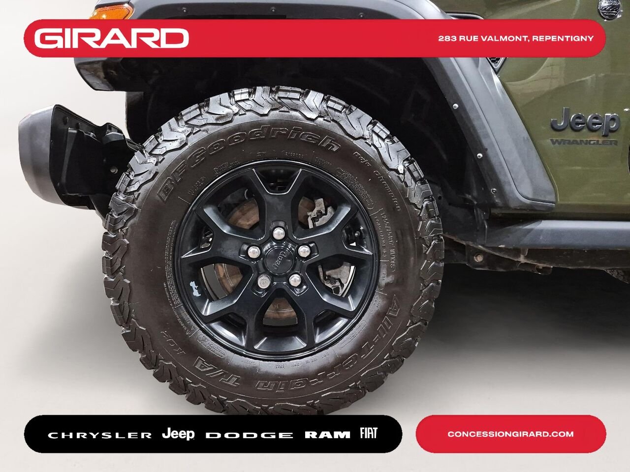 JEEP WRANGLER 2021 Vert Repentigny - photo #9