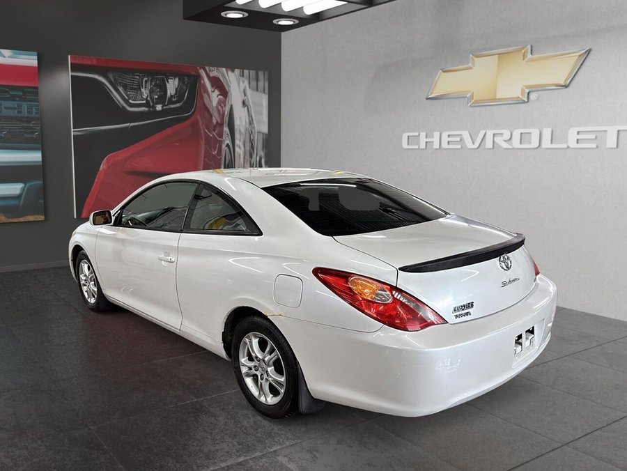 2005 TOYOTA CAMRY SOLARA 2005 White