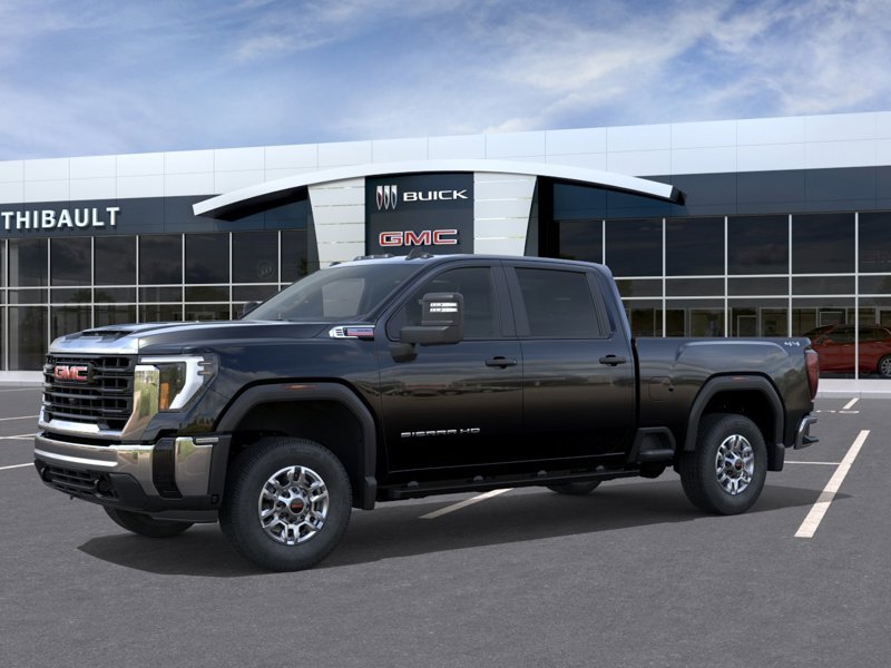 2026 GMC SIERRA 2500HD Pro cabine multiplace 4RM 159 po Black Sherbrooke - photo #1