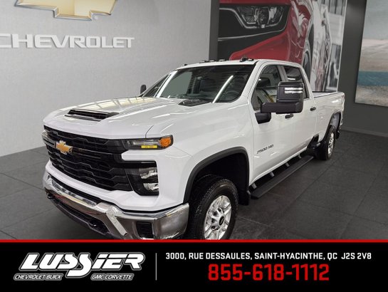 Chevrolet Silverado 2500HD WT cabine multiplace 4RM 172 po 2026 BLANC SOMMET