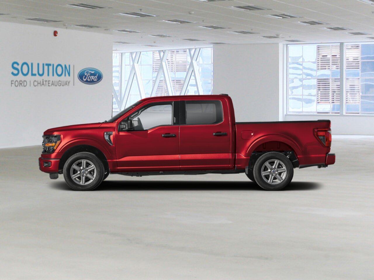 Ford F-150 XLT CABINE SUPERCREW 4RM CAISSE DE 6,5 PI 2026 Ruby Red Metallic Tinted Clearcoat Châteauguay - photo #2