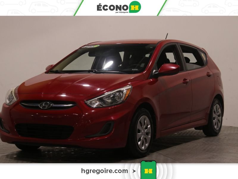 Hyundai Accent 822116 | GL AUTO GR ÉLEC A/C BLUETOOTH 2016 Rouge Laval - photo #2