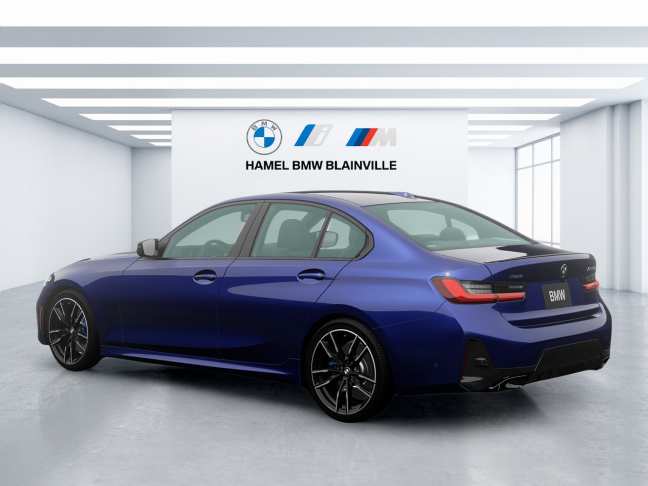 BMW Série 3 M340i xDrive 2026 Bleu course arctique métallique Blainville - photo #1