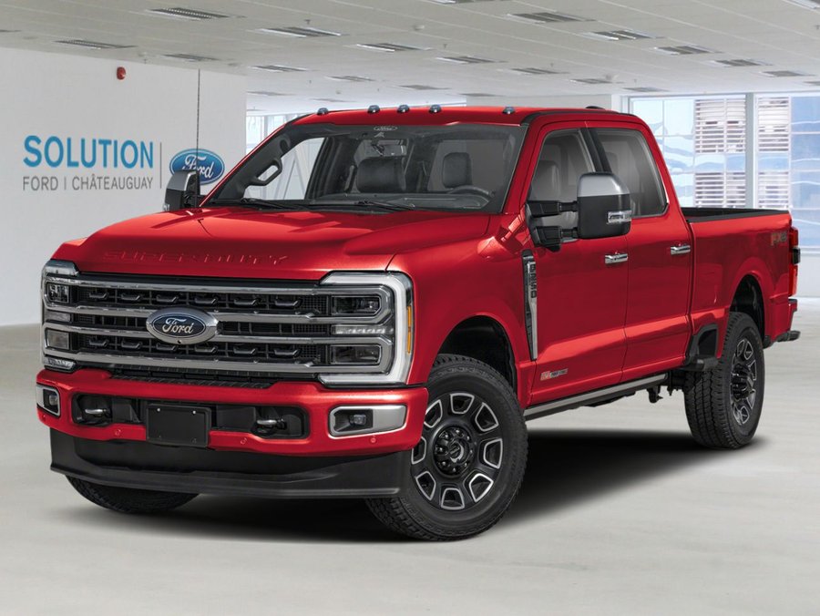 Ford Super Duty F-250 SRW 2026 Rouge rubis métallisé teinté verni