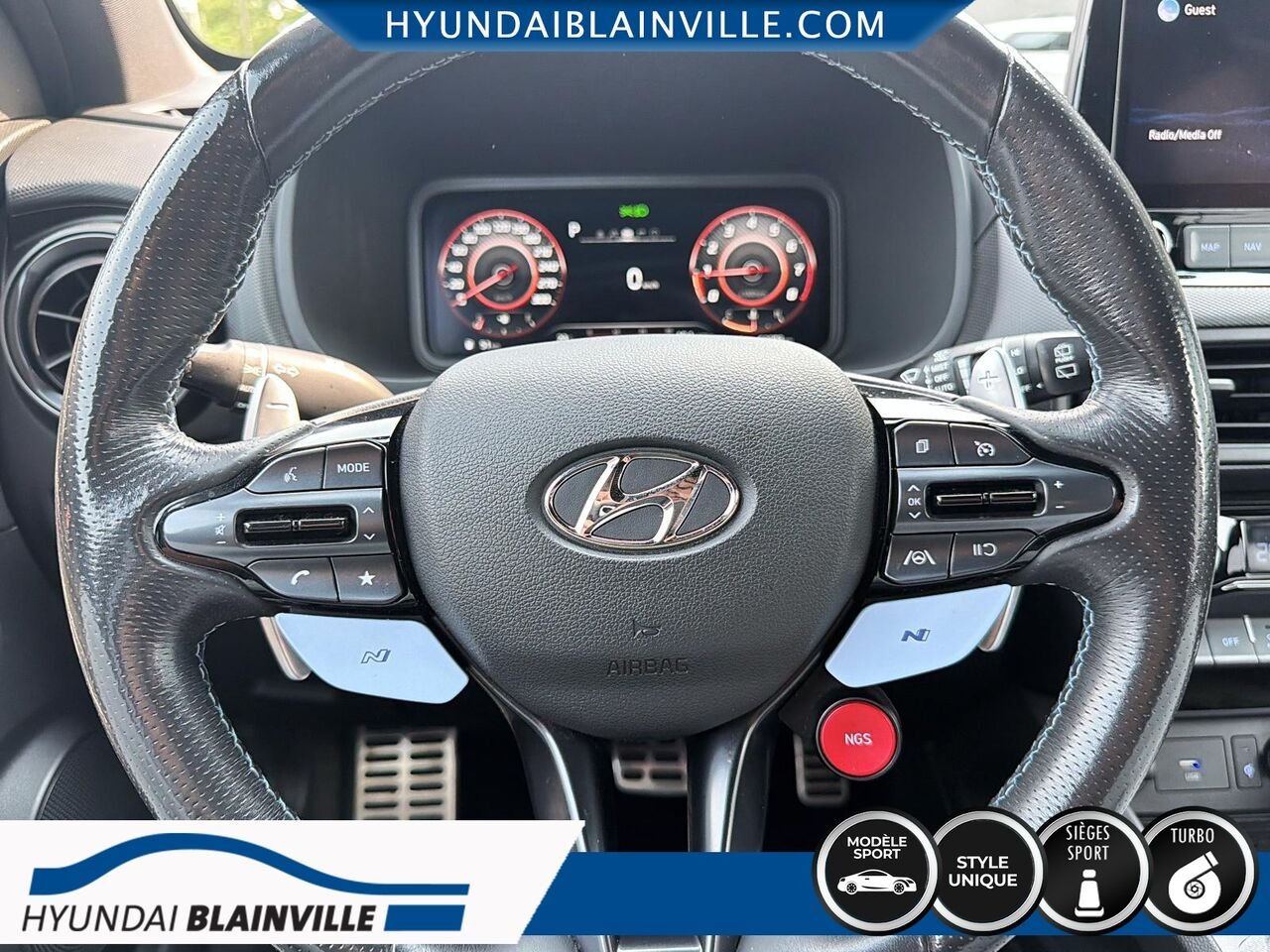 Hyundai Kona N 2022 Gris Blainville - photo #10