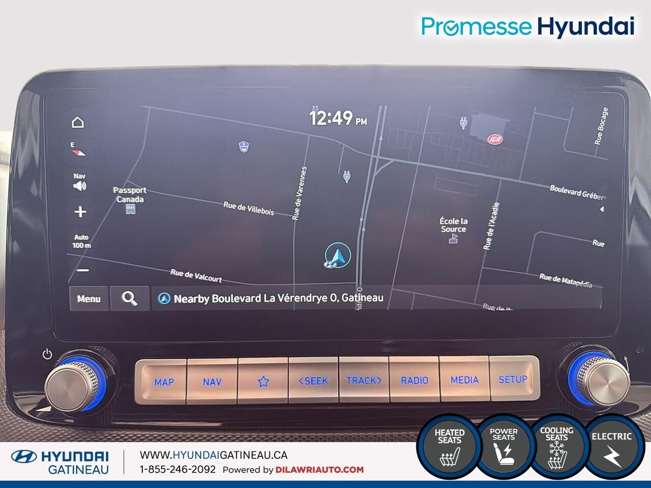 2023 Hyundai Kona Electric White Gatineau - photo #20