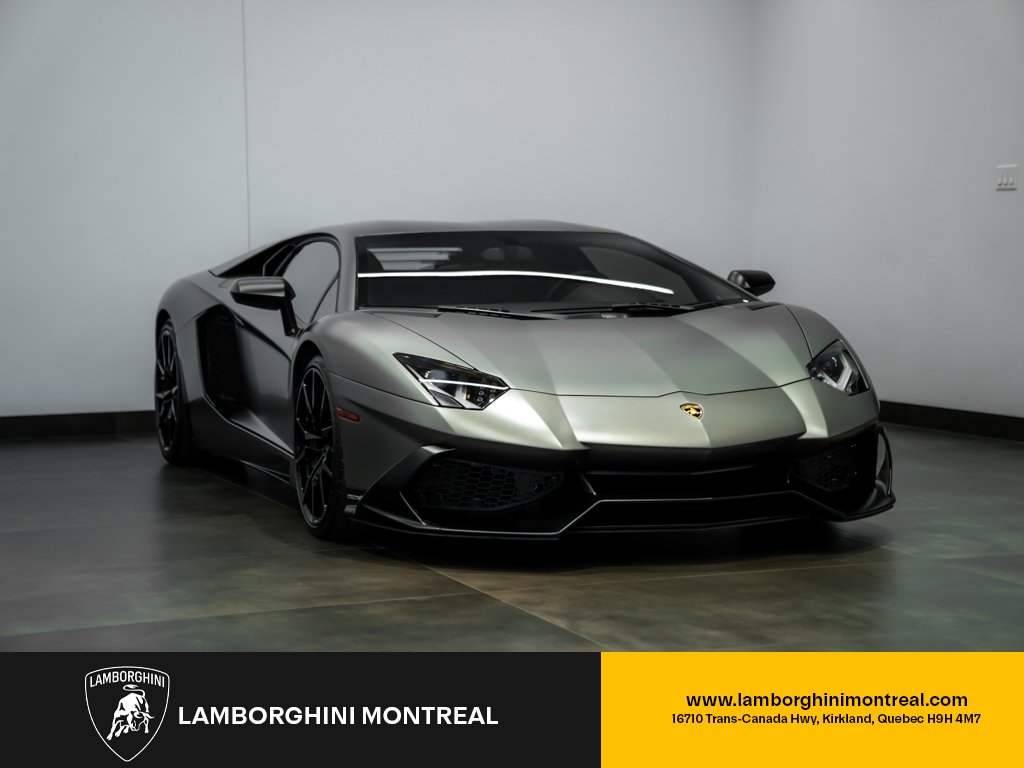 Lamborghini Aventador LP720-4 50th ANNIVERSARIO 9776 MILES 2014 Gris Kirkland - photo #4