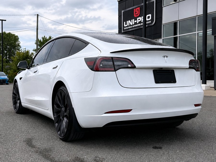 Tesla Model 3 Performance 2021 2021 Blanc