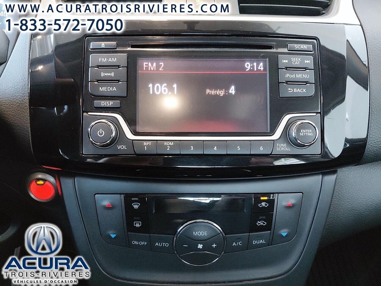 Nissan Sentra SV 2018 Blanc Trois-Rivières - photo #21