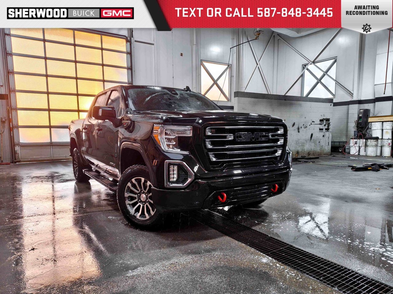 2022 GMC Sierra 1500 Limited 4WD Crew Cab 147 AT4 Black Sherwood Park - photo #0