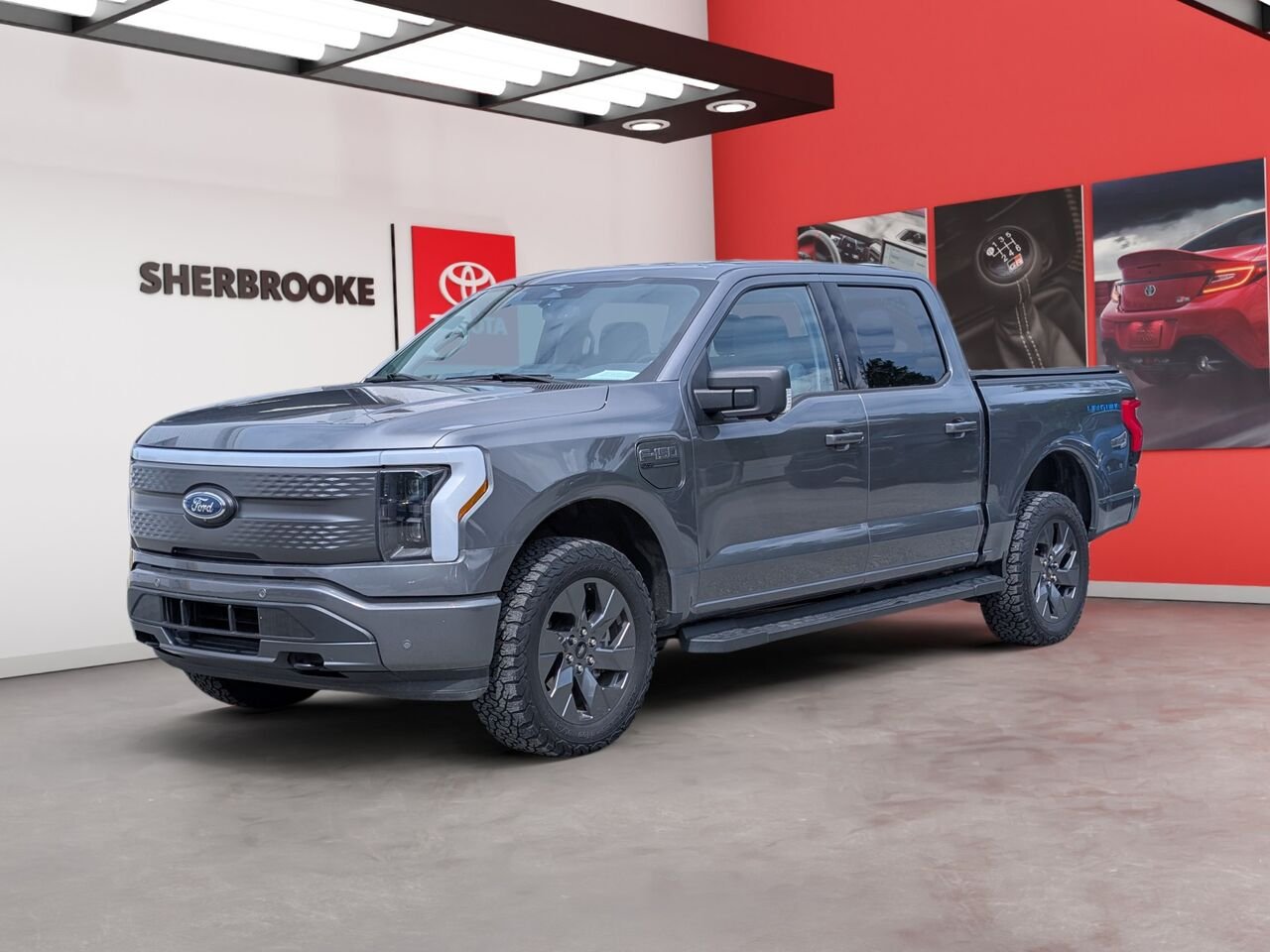 2023 Ford F-150 Lightning 1FTVW1EL4PWG24954 Black Sherbrooke - photo #0