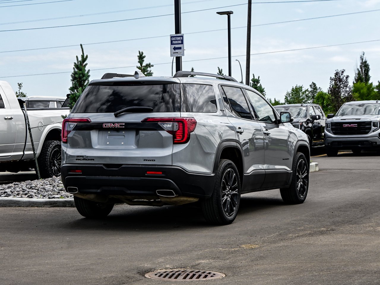 2023 GMC Acadia AWD 4dr SLE Grey Sherwood Park - photo #12