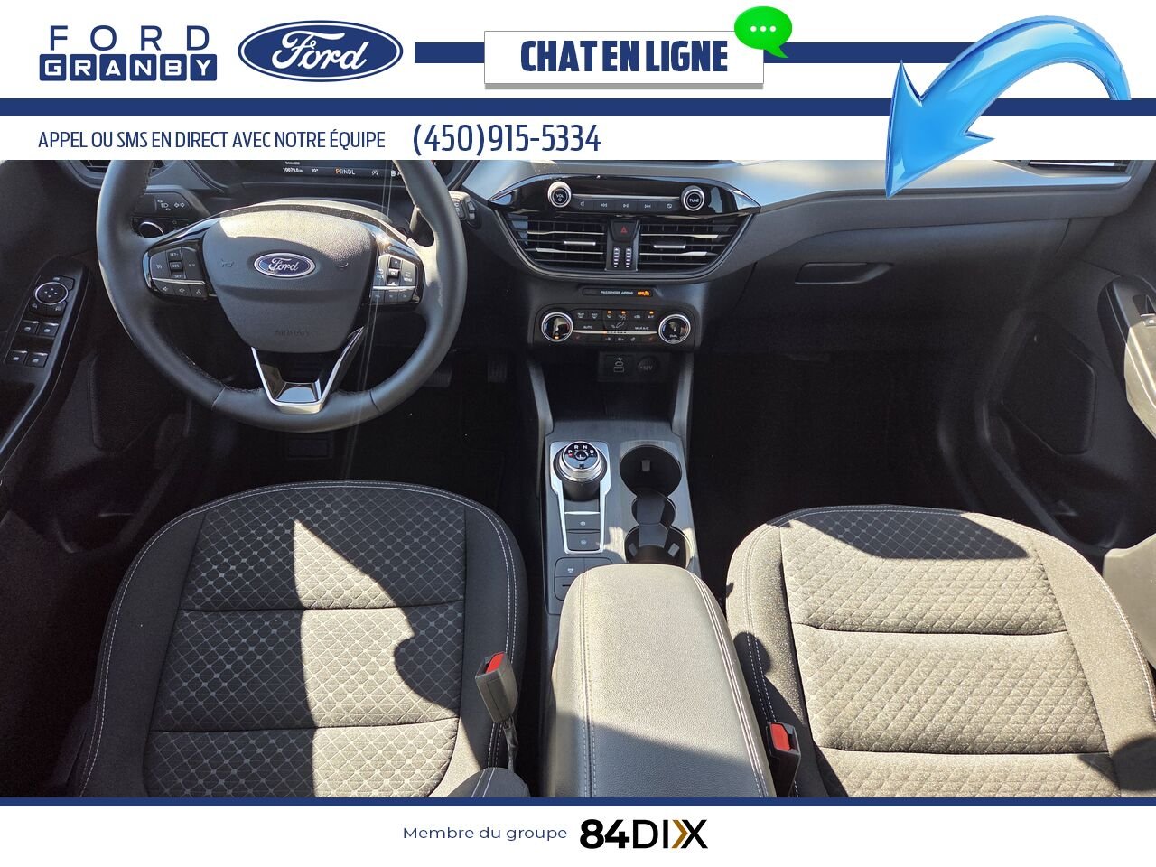 2025 Ford Escape White Granby - photo #8