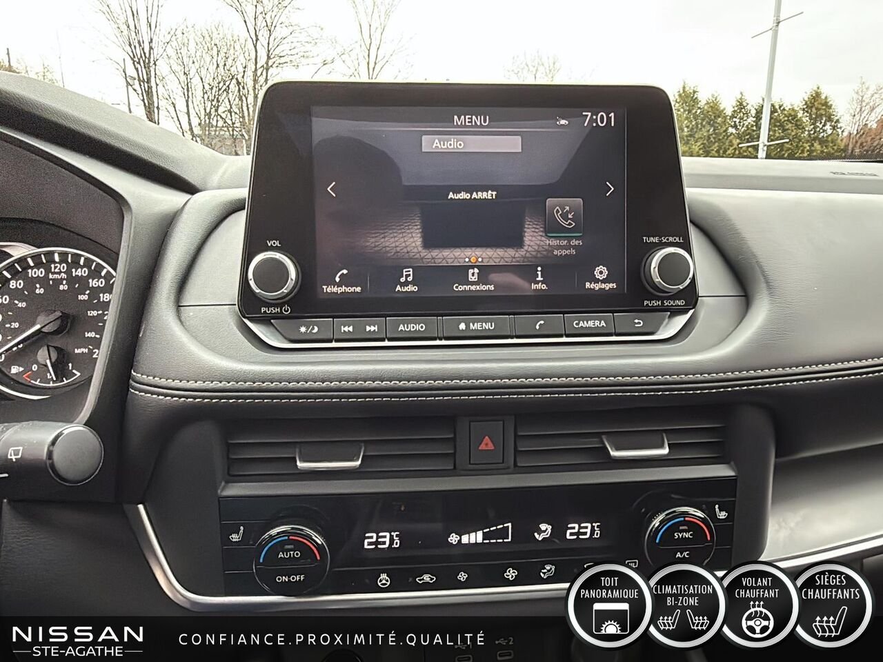Nissan Rogue SV | 53 412 KM | TOIT PANORAMIQUE | AWD | CARPLAY 2025 Blanc Saint-Jérôme - photo #18