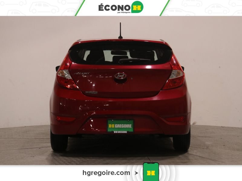 Hyundai Accent 822116 | GL AUTO GR ÉLEC A/C BLUETOOTH 2016 Rouge Laval - photo #6