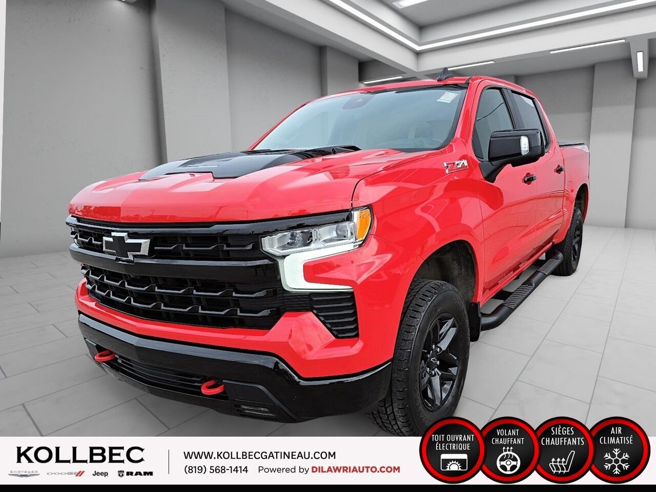 2023 CHEVROLET C/K 1500 LT LT Trail Boss cabine multiplace 4RM 147 po Red Ottawa & Gatineau - photo #0