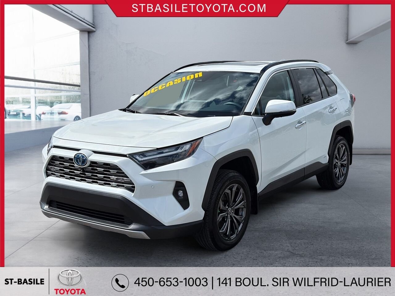 2023 Toyota RAV4 Hybrid Wind Chill Pearl Saint-Basile-le-Grand - photo #0