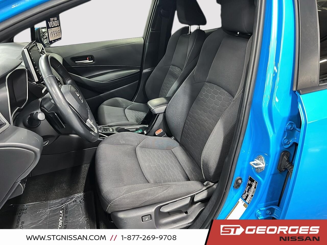 2021 Toyota Corolla Hatchback Blue Saint-Georges - photo #8