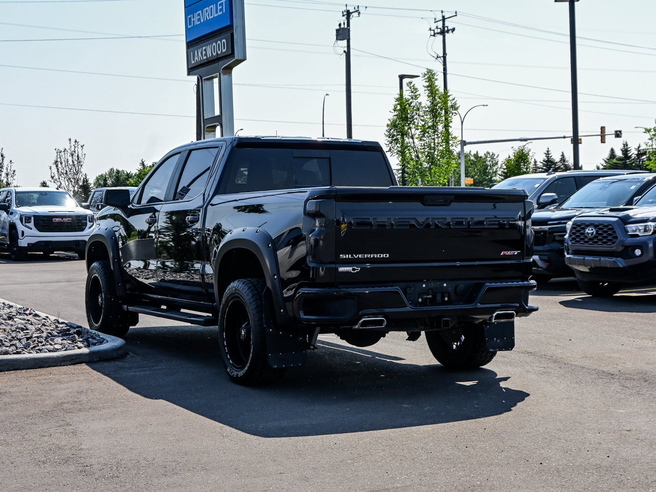 2025 Chevrolet Silverado 1500 4WD Crew Cab 147 RST Black Sherwood Park - photo #10