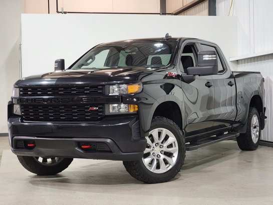 Chevrolet Silverado 1500 LTD 4WD Crew Cab 157" Custom Trail Boss 2022 Noir