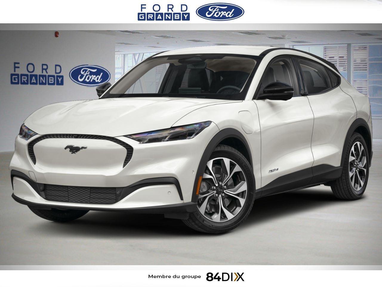2026 Ford Mustang Mach-E Star White Metallic Tri-Coat Granby - photo #0