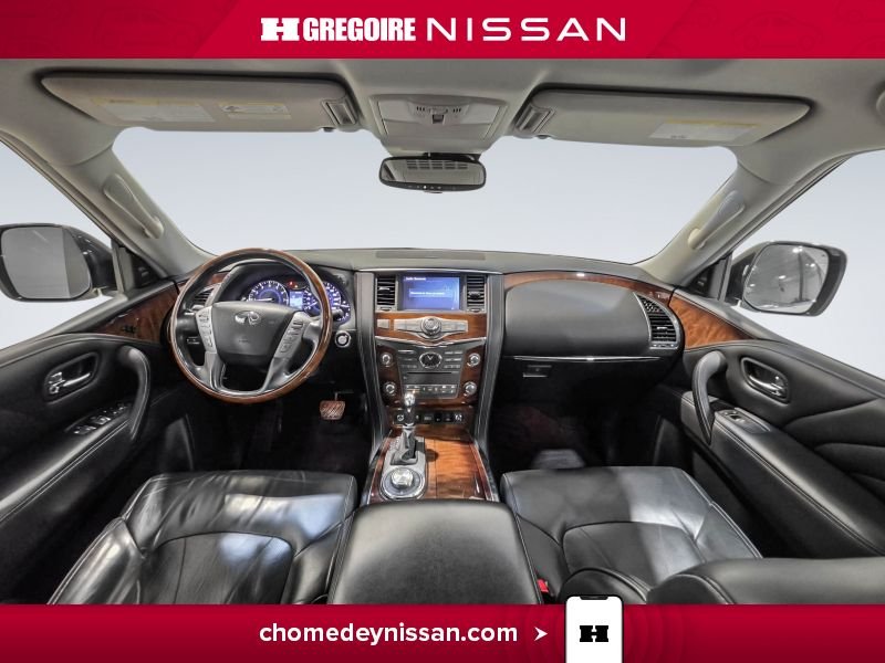 Infiniti QX80 CS6950 | Cuir * Toit * GPS * 7 Places 2017 Blanc Laval - photo #18