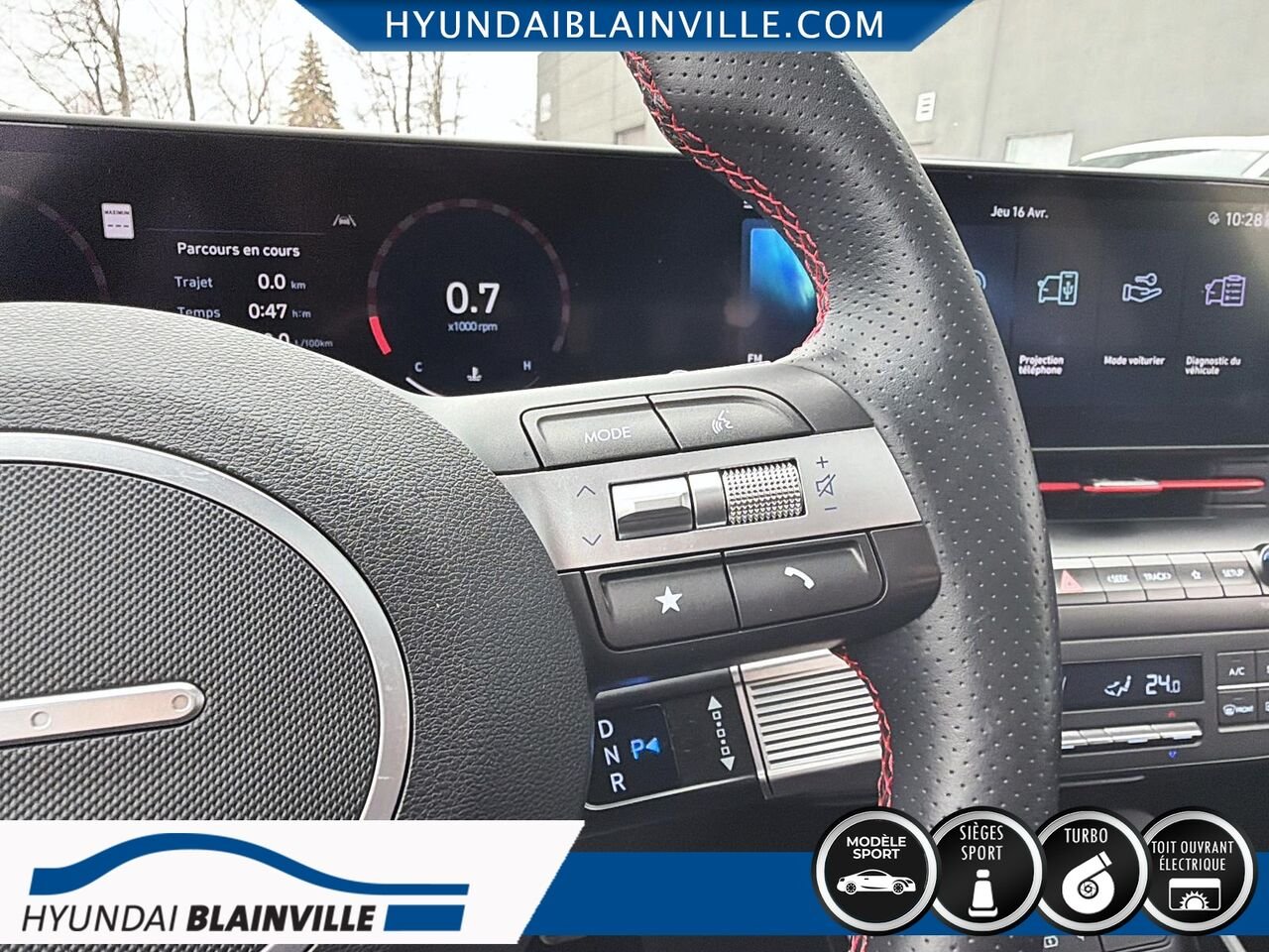 Hyundai Kona 2024 Gris Blainville - photo #14