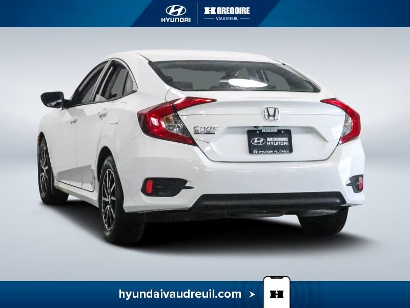 Honda Civic 2018 Blanc Laval - photo #7