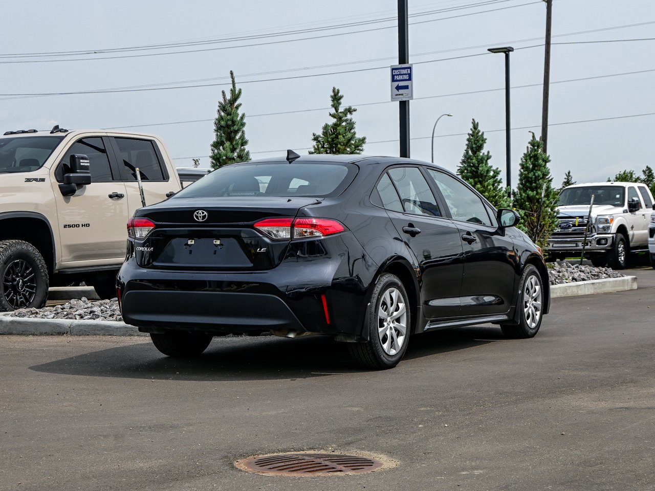 2024 Toyota Corolla LE CVT Black Sherwood Park - photo #12