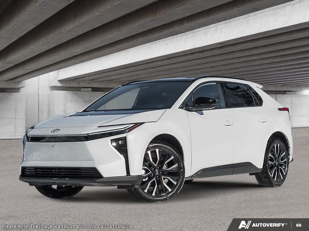 2026 Toyota bZ 2602142 | Limited Wind Chill Pearl w/Black Roof Edmonton - photo #0