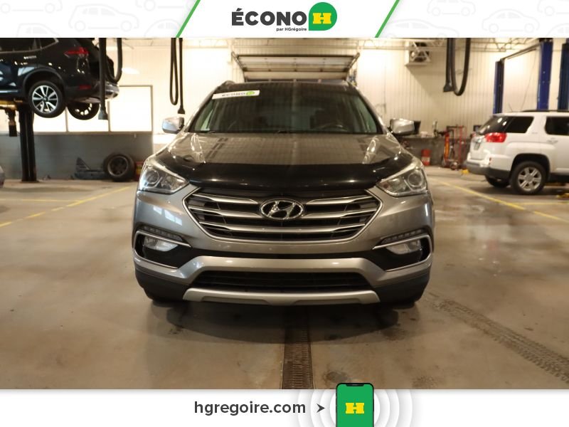 Hyundai Santa Fe 2017 Gris Laval - photo #1