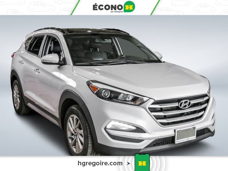 Hyundai Tucson 729248 | Luxury AWD CUIR TOIT NAV BLUETOOTH CAMÉRA MAGS 2018 Argent Laval - photo #0