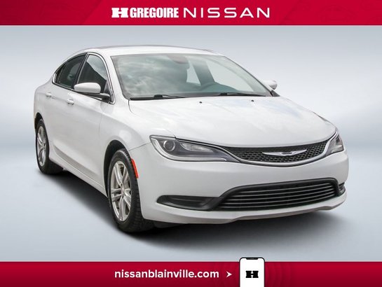 2015 Chrysler 200 2015 White