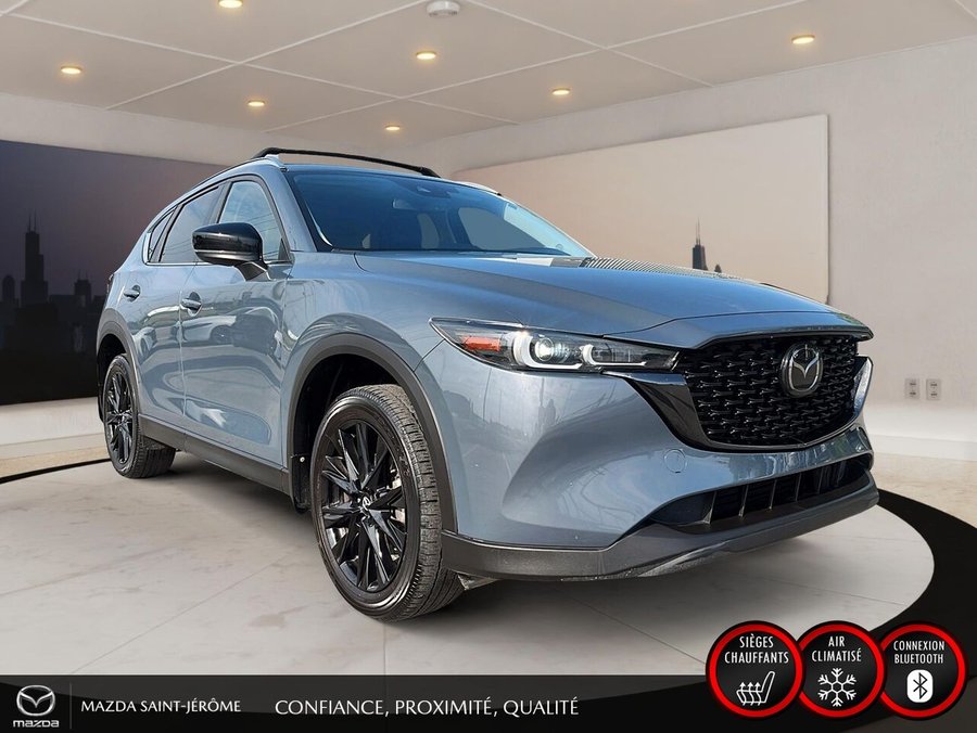 Mazda CX-5 Édition Kuro | AWD | TOIT OUVRANT | CUIR | 2022 Gris