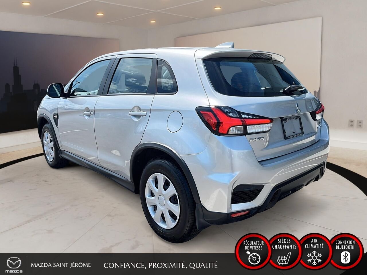 2026 Mitsubishi RVR ES AWC | 4X4 | SEULEMENT 2 387 KM | 2026 Silver Saint-Jérôme - photo #8