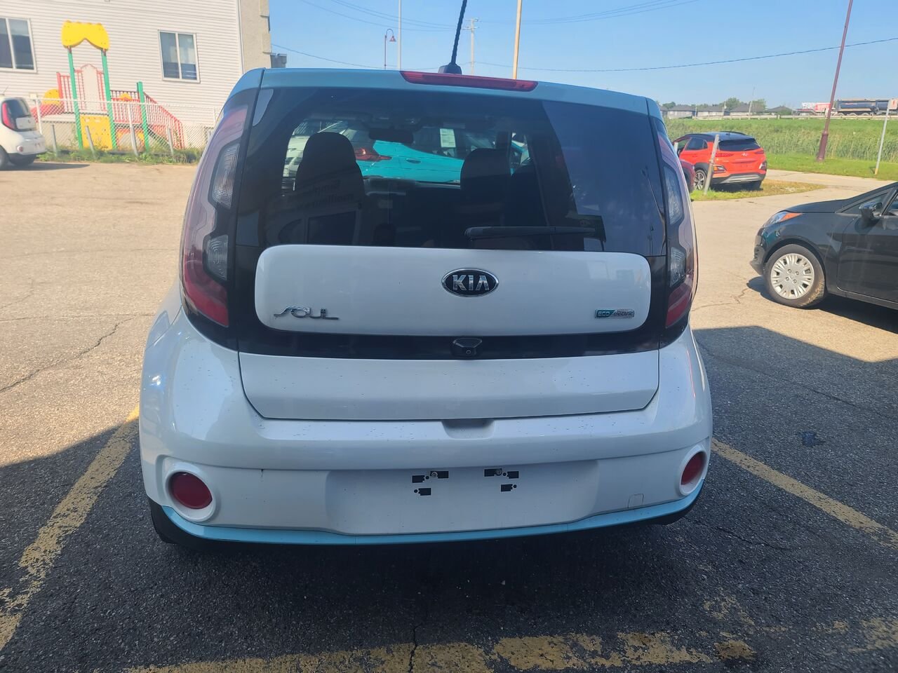 Kia Soul EV 2018 Blanc Longueuil, - photo #3