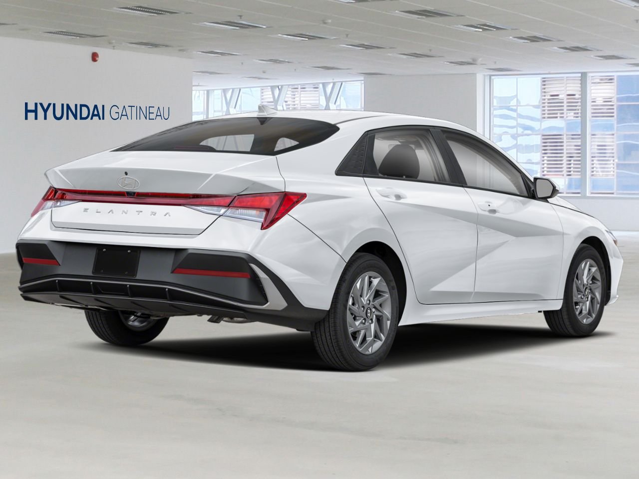 2026 Hyundai Elantra Preferred IVT avec ensemble technologie Atlas White Ottawa & Gatineau - photo #1