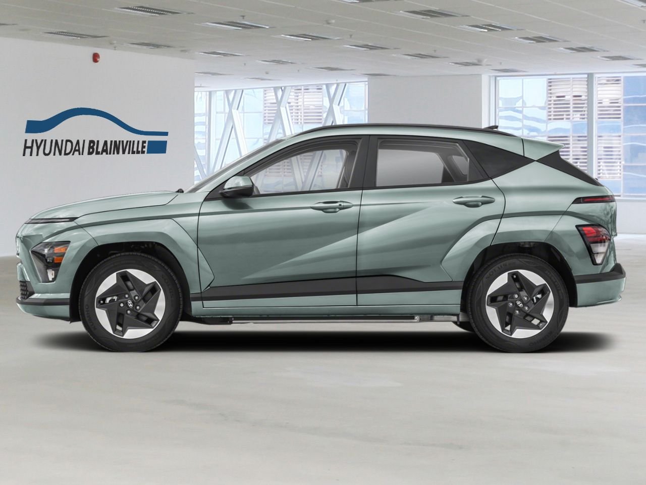Hyundai Kona électrique 2026 Vert mirage Blainville - photo #2
