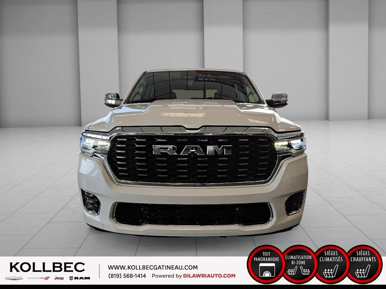 RAM 1500 Tungsten cabine d'équipe 4x4 caisse de 5 pi 7 po 2026 Triple couche nacrée ivoire Ottawa & Gatineau - photo #11