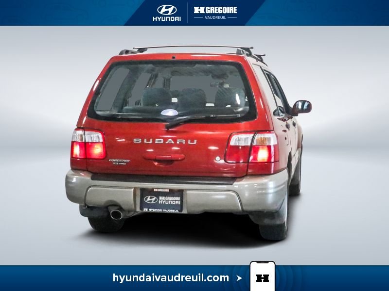 Subaru Forester 2001 Rouge Saint-Eustache - photo #10